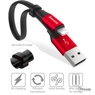 Power Bank Portable Data USB Charging Cable for iPhone, iPad