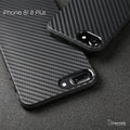 iPhone 8/ 8 Plus Black Original Carbon Fiber Ultra-thin Protection Case