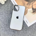 iPhone 14 Series Matte Chrome Phone Case with Camera Protection