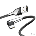 Baseus 90 Degree Lighting USB Type C Cable For Samsung