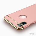 Luxury Electroplating 3 in 1 Case for iPhone X