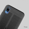 Luxury Auto Focus Leather Texture Case For Vivo V11 Pro