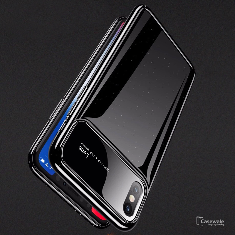 Luxury Smooth Ultra Thin Mirror Effect Case For iPhone XS