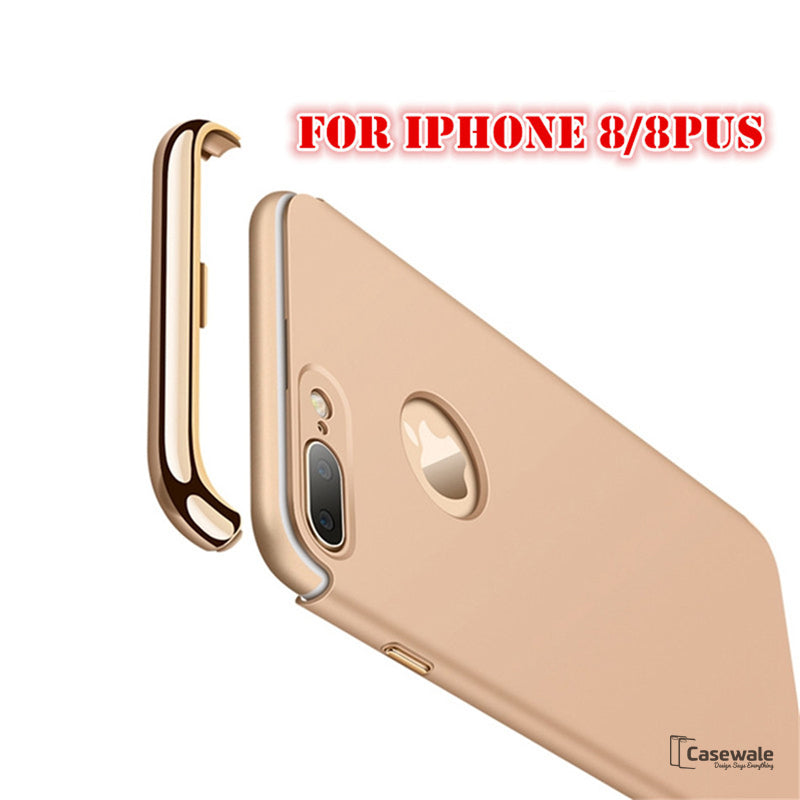 Luxury Electroplating Hard PC Case for iPhone 8/ 8 Plus
