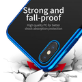 High-end Fashion Transparent Phone Case for iPhone XS