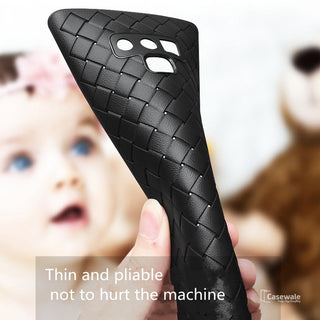 Luxury Grid Weave Hollow Ultra Thin Case for Galaxy Note 9