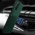 IQS Design Soft Leather Texture Case with Magnetic Car Vent for Vivo V19