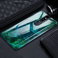 Luxury Artistic Marble Protective Glass Case ( SALE )