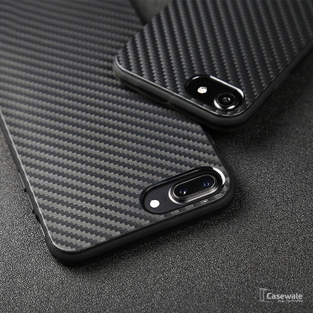 iPhone 7/ 7 Plus Carbon Fiber Ultra-thin Protection Back Case