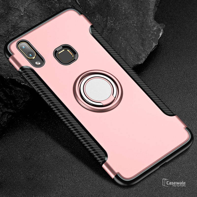 Luxury Armor Magnetic Car Holder Phone Case for Vivo V11