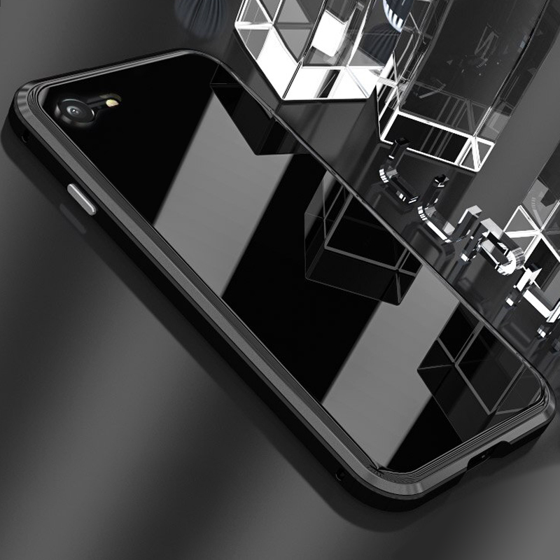 Luxury Double Glass 2nd Edition Magnetic Glass Case for iPhone 6, 7, 8