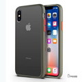 Anti-knock Armor Transparent Matte Hard Case for iPhone X, XS, XR or XS Max