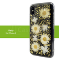 Original Flash Foil Petals Genuine Flower Case for iPhone XS