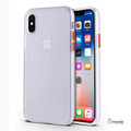 Anti-knock Armor Transparent Matte Hard Case for iPhone X, XS, XR or XS Max