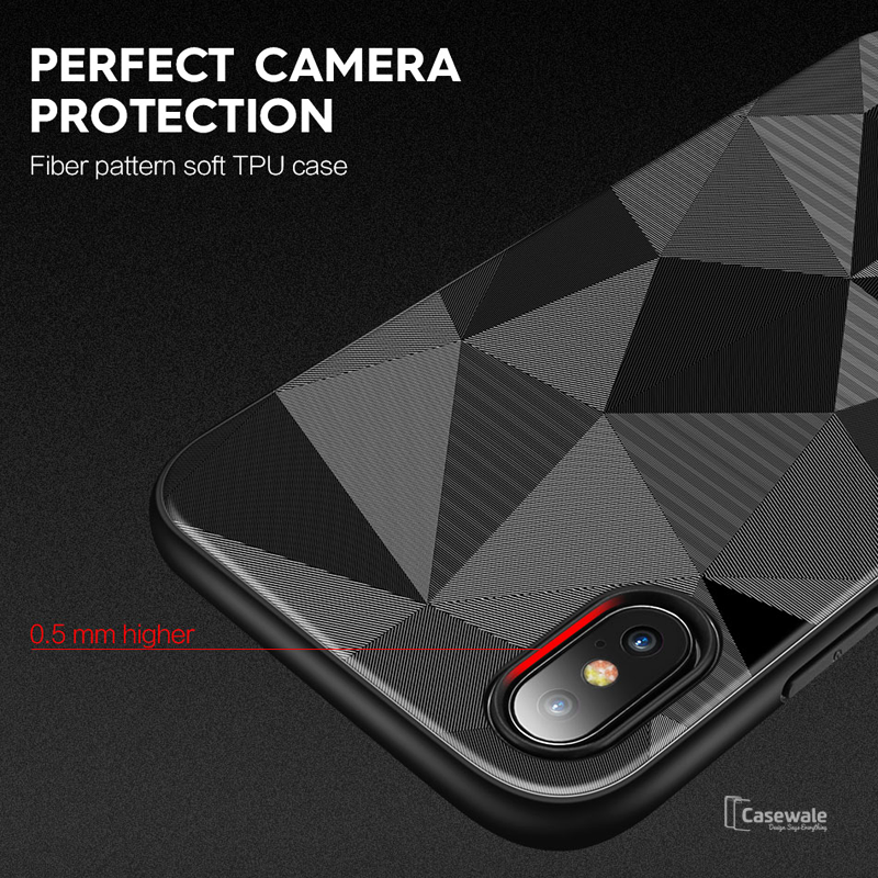 Luxury Retro Soft Silicone Phone Case For iPhone X