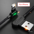 MCDODO 90 Degree Fast Charging Cable for iPhone Type C