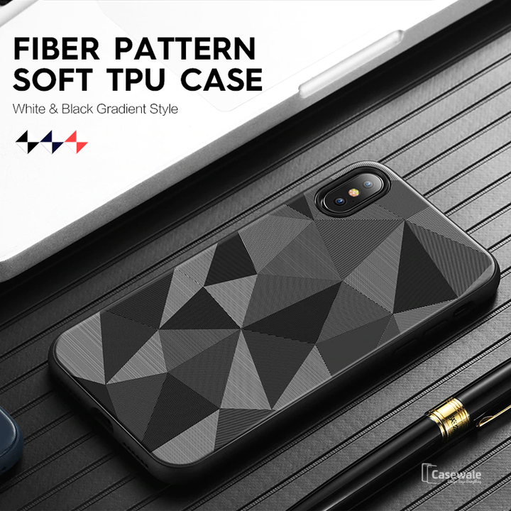 Luxury Retro Soft Silicone Phone Case For iPhone XS Max