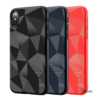 Luxury Retro Soft Silicone Phone Case For iPhone X