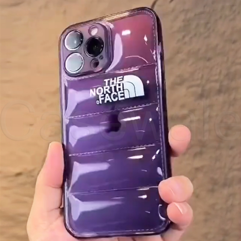 iPhone 13/14 Series Luxury North Face Puffer Phone Case
