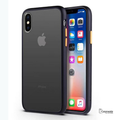 Anti-knock Armor Transparent Matte Hard Case for iPhone X, XS, XR or XS Max