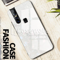 Luxury Marble Pattern Tempered Glass Case for Vivo V15 Pro