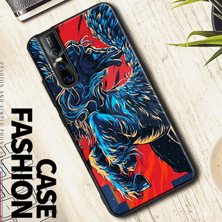 Horse - Universal Symbol of Freedom Pattern Glass Case for Vivo V15 Pro
