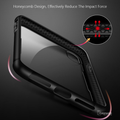 Luxury Black & Red Transparent Glass Case For iPhone X [Best Selling Case]