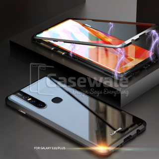 LUPHIE 2nd Generation Dual Color Magnetic Glass Case for VIVO V15