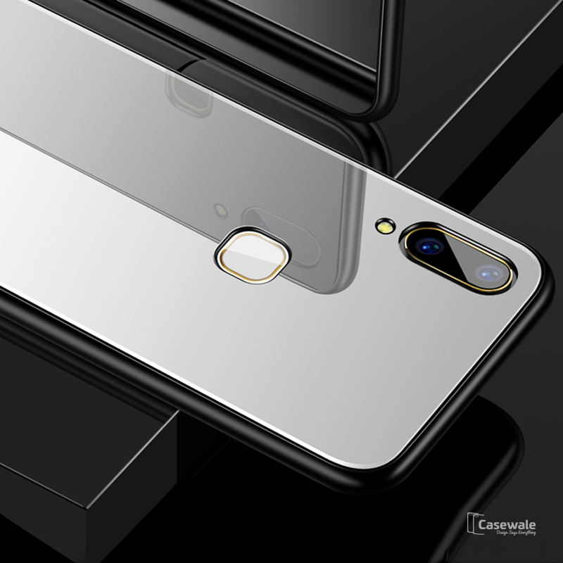 Luxury 9H Tempered Glass Phone Case for Vivo V11