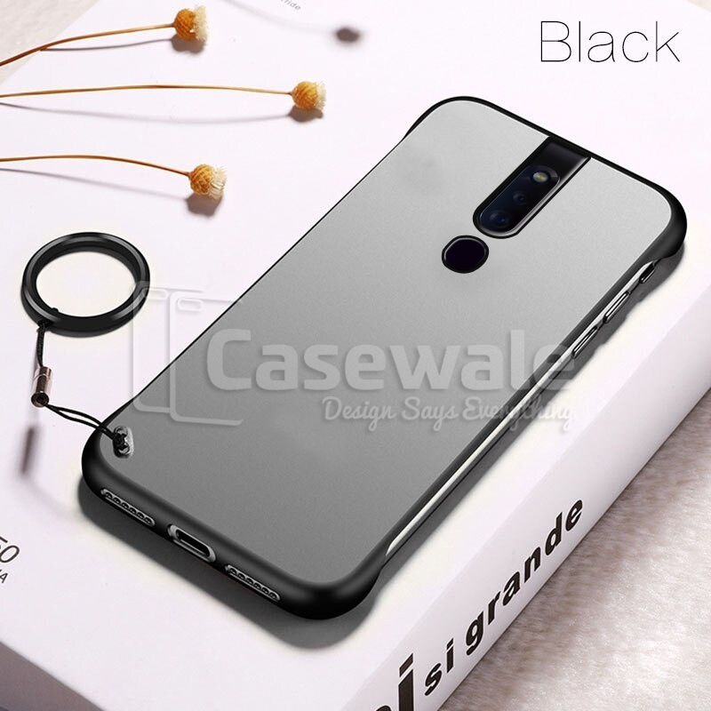 Luxury Frameless Semi Transparent Ring Finger Case ( SALE )