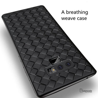 Luxury Grid Weave Hollow Ultra Thin Case for Galaxy Note 9