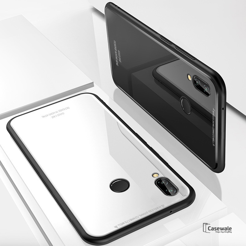 Luxury 9H Slim Tempered Glass Case for Redmi Note 7 & Note 7 Pro