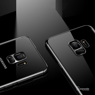 Luxury Electroplating Ultra-thin Transparent Case For Galaxy A8 Plus