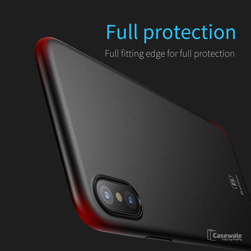 Apple iPhone X  Luxury Ultra Thin Smooth Matte PP Case