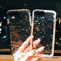 Luxury Geometric Diamond Transparent  Case for iPhone 7/ 8, 7 Plus/ 8 Plus