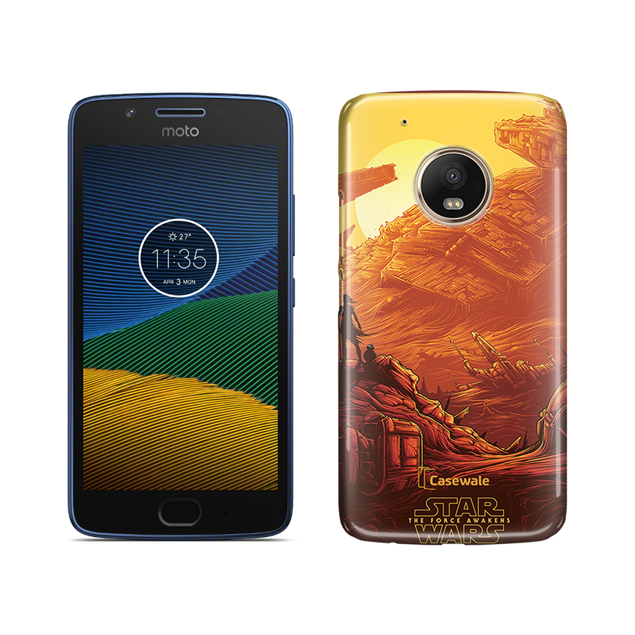 Star Wars Printed Cover for Moto G5 Plus