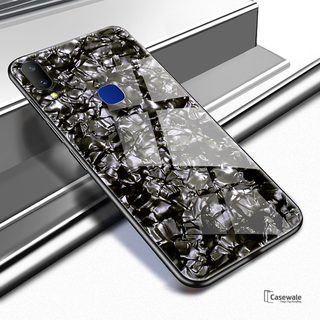 Luxury Marble Pattern Tempered Glass Case for Samsung Galaxy ( SALE )