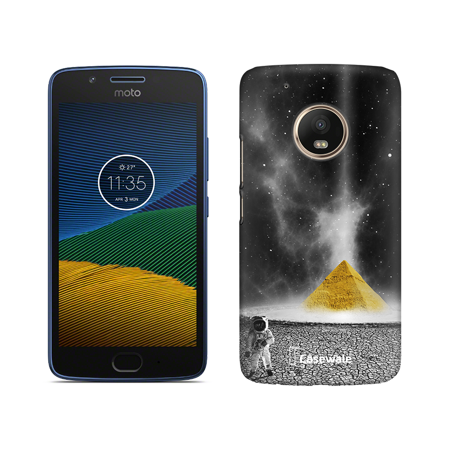Space Design Printed Cover for Moto G5 Plus