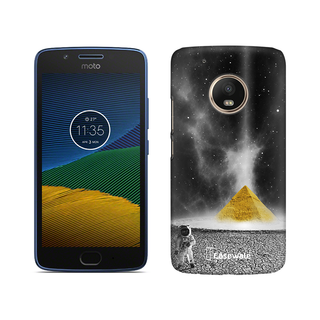 Space Design Printed Cover for Moto G5 Plus