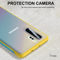 Luxury Frameless Semi Transparent Ring Finger Case for Galaxy Note 10 / 10 Plus