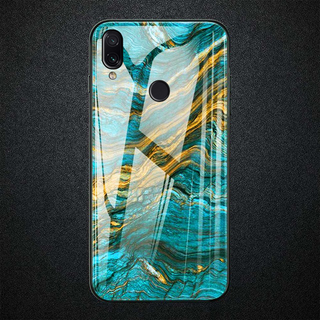 Luxury Artistic Marble Glass Case for REDMI NOTE 7 / 7 PRO