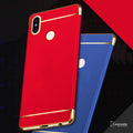 Luxury Electroplating 3 in 1 Case for Redmi Note 6 Pro