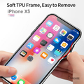 Luxury Crome Series 9H Glass Case for Apple iPhone XS