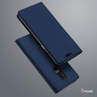 Luxury Leather Wallet Flip Case for OnePlus 6
