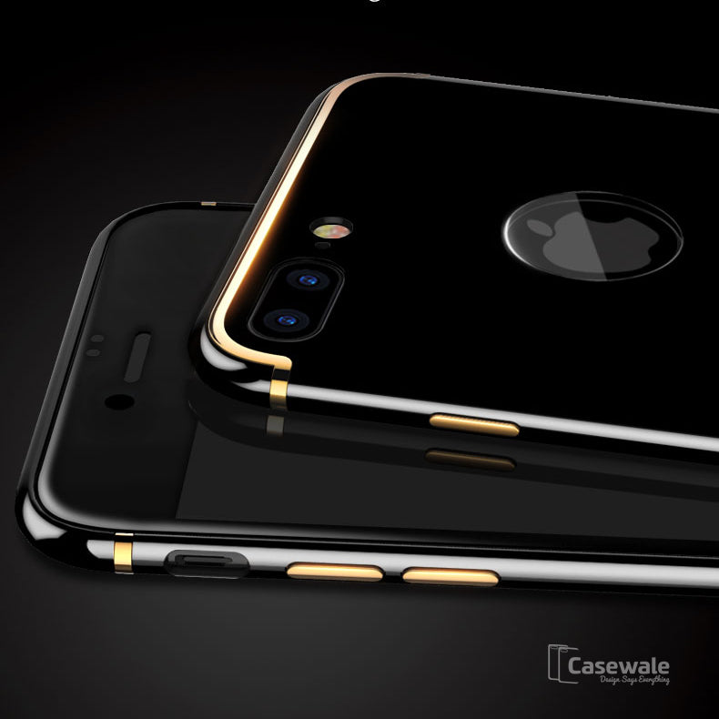 Special Edition Gold Plating Back Case for Apple iPhone 8, 8 Plus