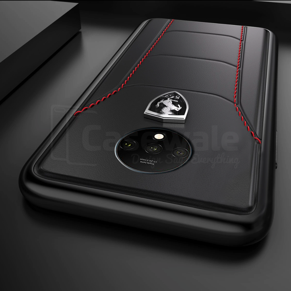 Ferrari ® OnePlus 7T / 7T Pro Genuine Leather Crafted Limited Edition Case
