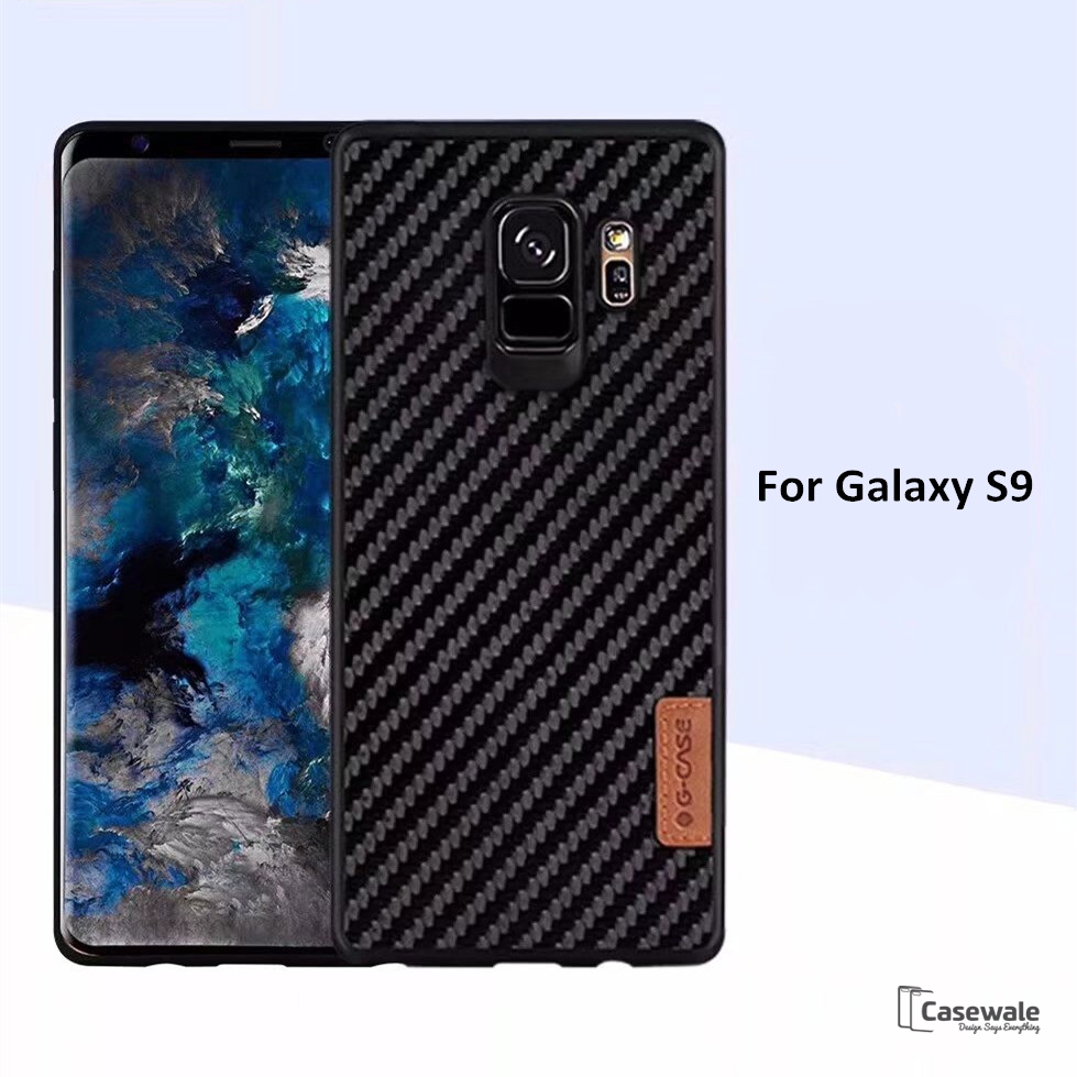 GCase Dark Series PU Leather Cover for Galaxy S9 / S9 Plus