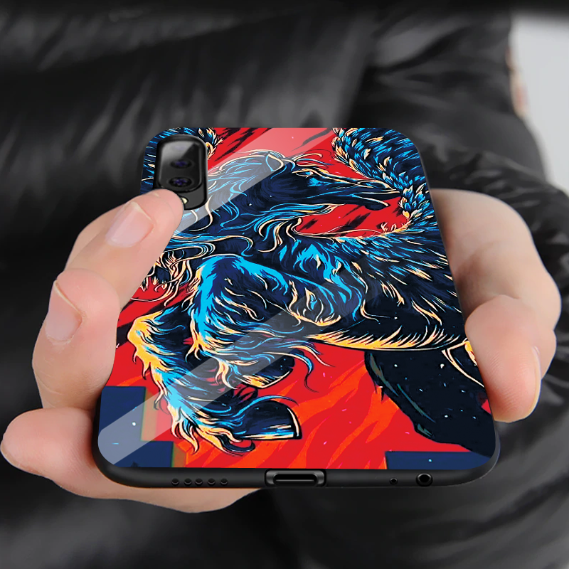 Horse - Universal Symbol of Freedom Pattern Glass Case for Galaxy A50