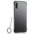 Luxury Frameless Semi Transparent Ring Finger Case for Galaxy A50
