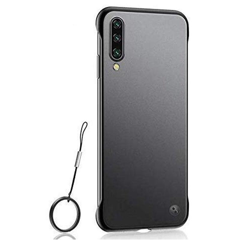 Luxury Frameless Semi Transparent Ring Finger Case for Galaxy A50